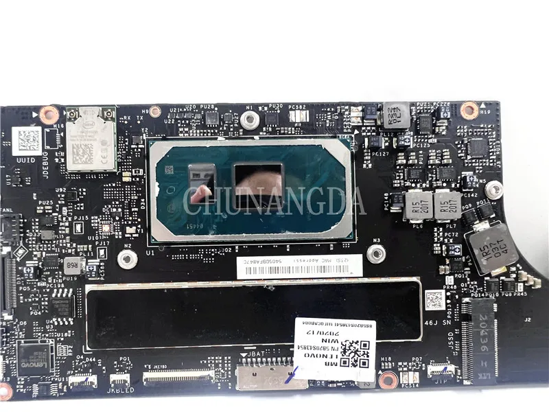 NM-C761 For Lenovo ideapad Yoga C940-14IIL laptop motherboard with