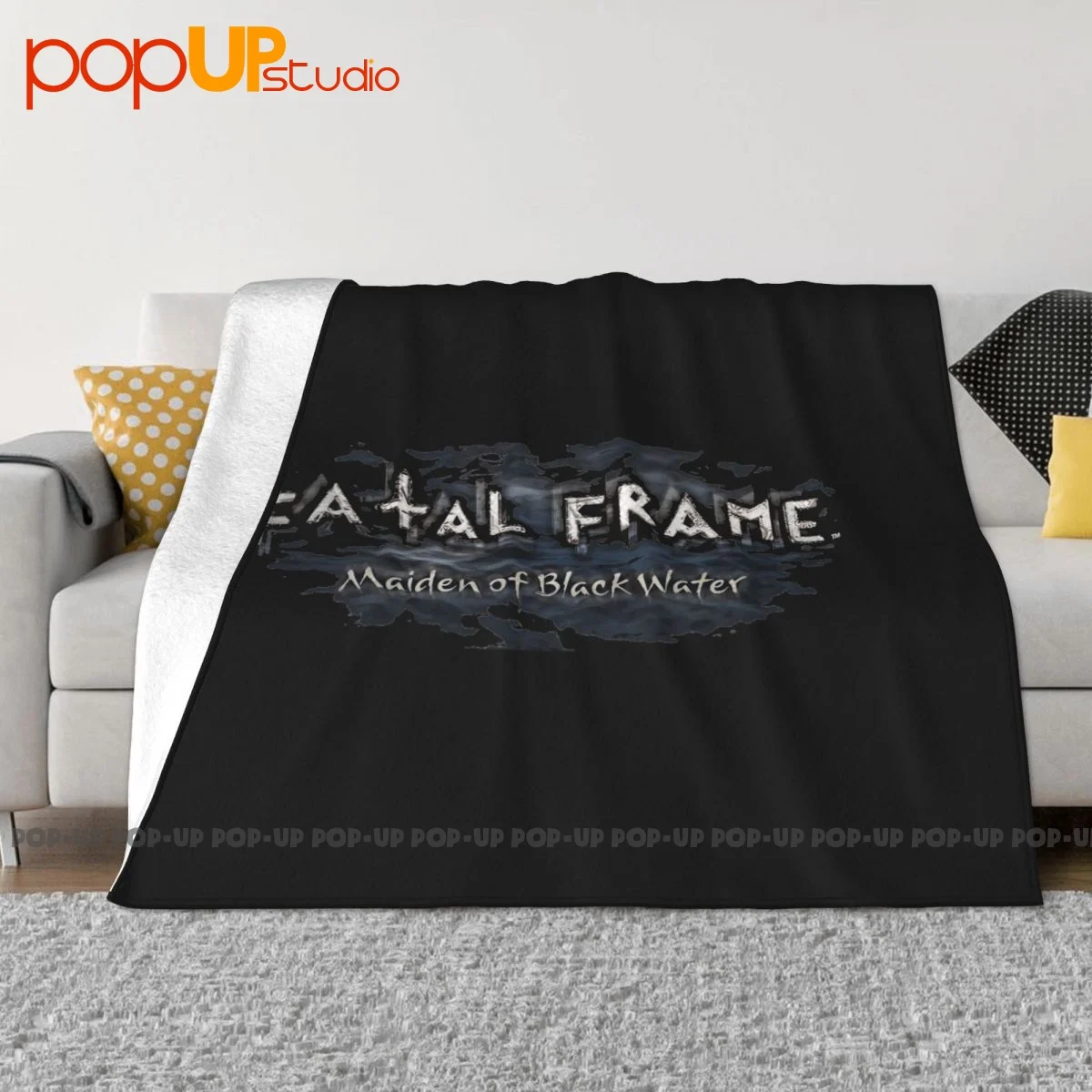 Fatial Frame Maiden Of Black Water Coperta Fluffy Sofa Cover Skin Friendly