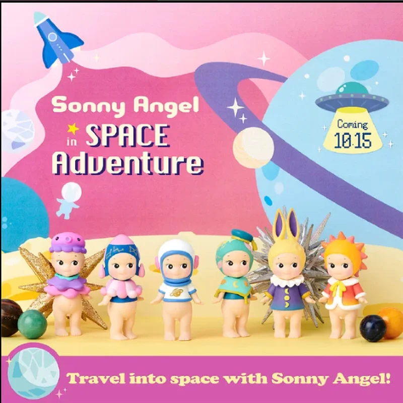 

Sonny Angel 1/12pcs Space Universe Mysterious Surprise Blind Box Astronaut Moon Rabbit Children'S Birthday Gift Home Decoration