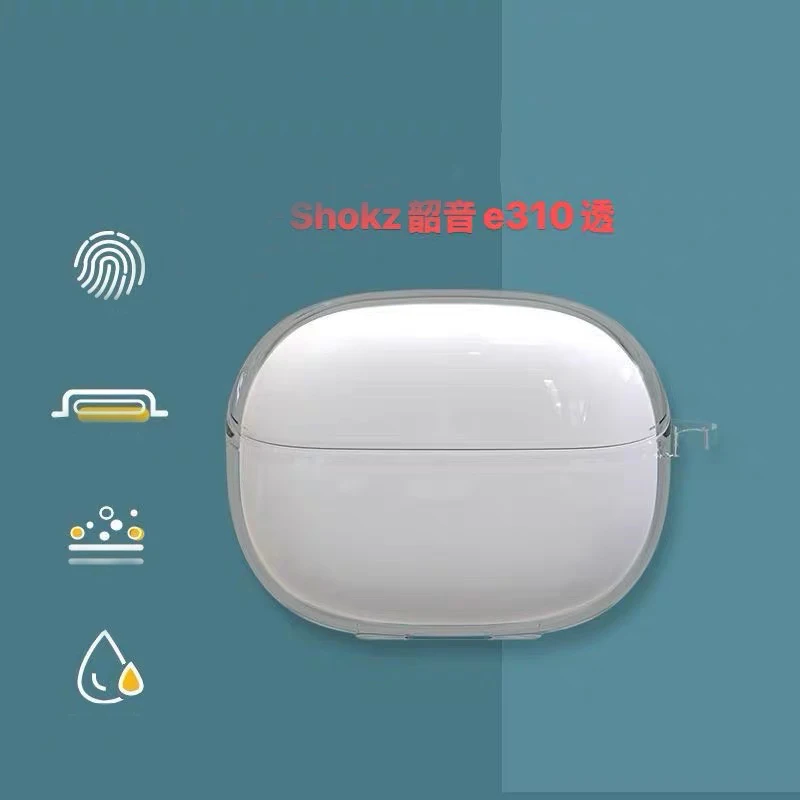 Crystal Clear Earphone Protector Case - Wireless Headphone Cover