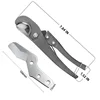 PVC Pipe Cutter Alloy Steel Blades Cuts Up To 1-1/4" Plastic Hoses and Pipes Suitable for Home Working or Plumbing Cutter Tool 6