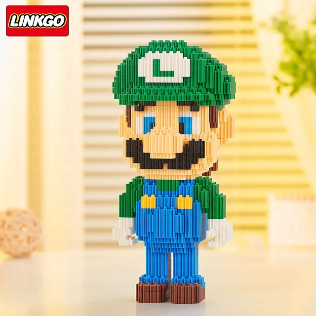 Brick 101 Simple Lego Luigi Release Super Mario Building Blocks