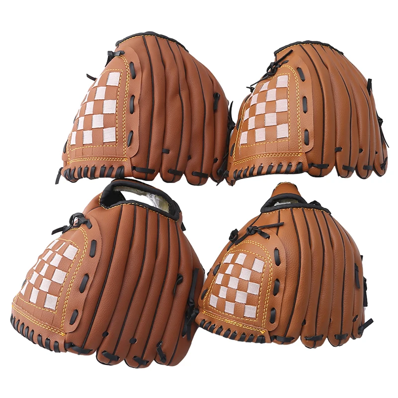 Outdoor Sports Two Colors Baseball Glove Train Softball Practice Equipment Size Left Hand For Adult Men Women New baseball gloves