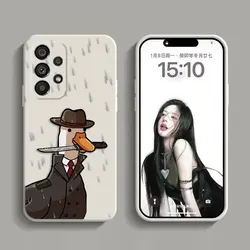 Whimsical Duck Goose TPU Phone Case - Samsung A365G (ZBMFCWH01)