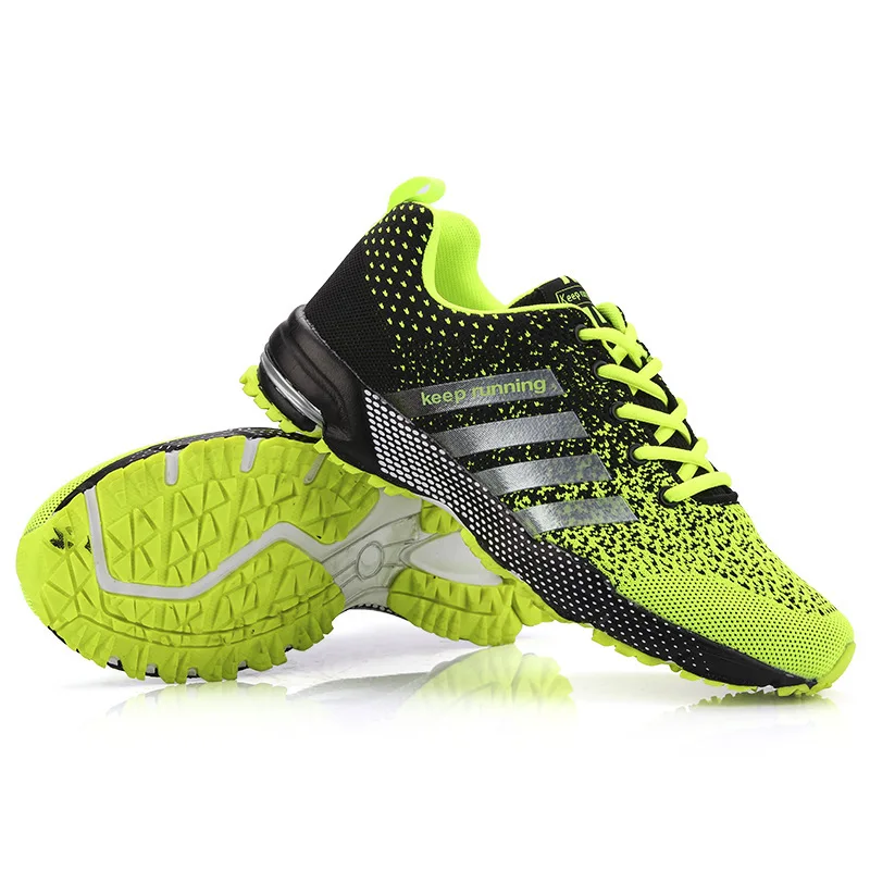 New 2023 Men Running Shoes Breathable Outdoor Sports Shoes Lightweight Sneakers for Women Comfortable Athletic Training Footwear