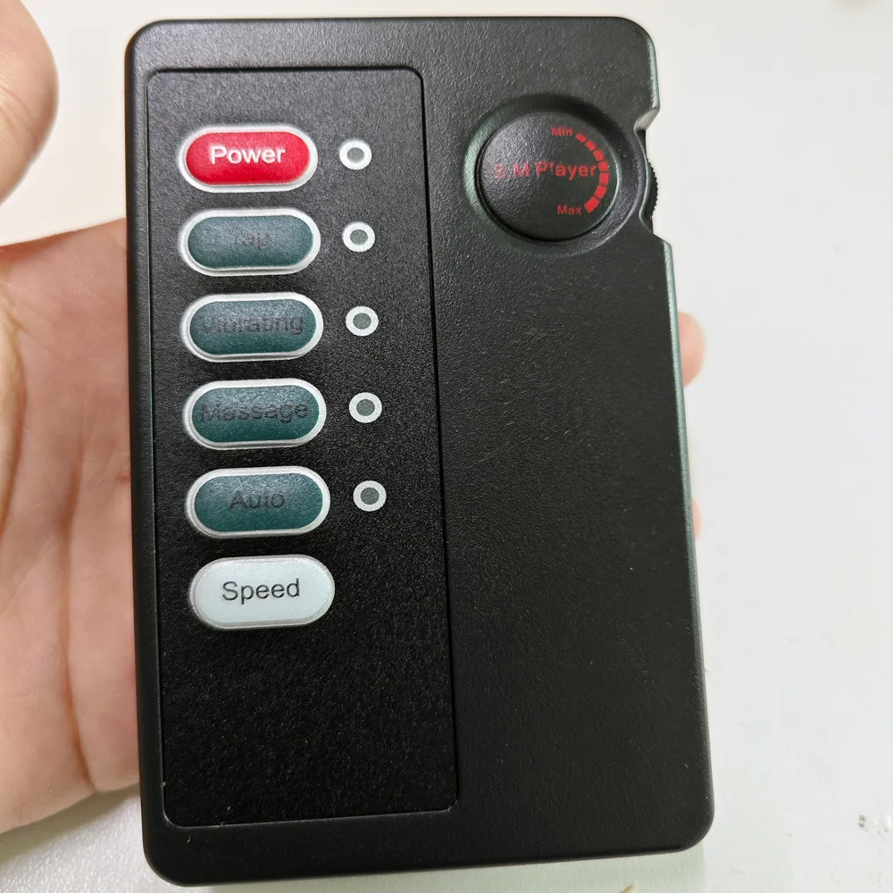 Dual Output Electric Shock Multi-Mode Control Host for Beginner DIY Sex Toys E-stim Power Box Electro Stimulate Therapy Massager