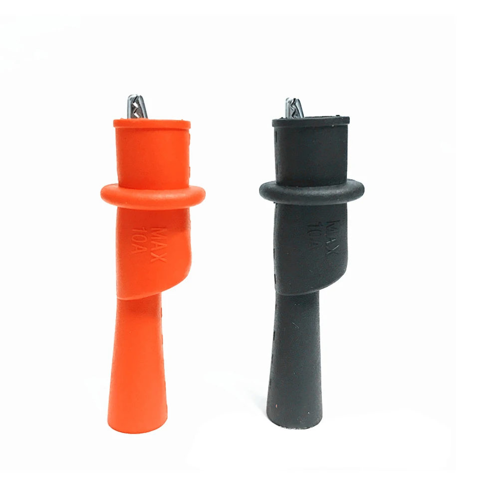 4MM Alligator Crocodile Test Clip Clamp For Multimeter Tester Probe 1 Pair alligator clips,electric test clamp,test probes,test clip,test hooks clips