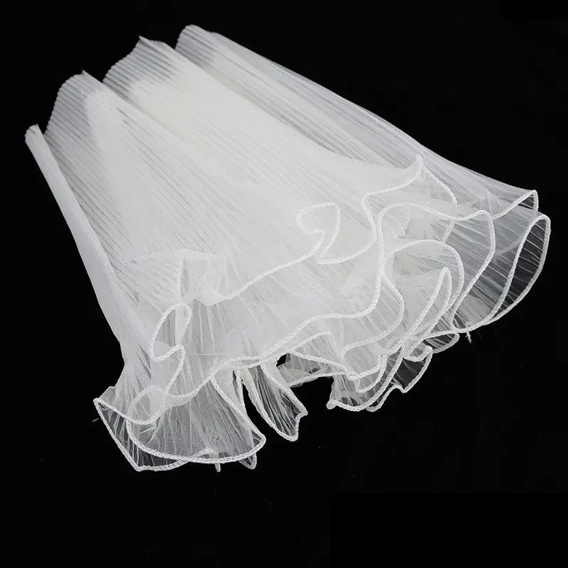 Valentinstag Blume Geschenk papier Welle Garn Blume Verpackung Spitze Mesh Florist Bouquet Geschenk verpackung Geschenk zubehör – Detail 9