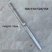 5pcs Carving Metal Scalpel Handle Carbon Steel Scalpel DIY Cutting Tools 3# 4#/7# 4