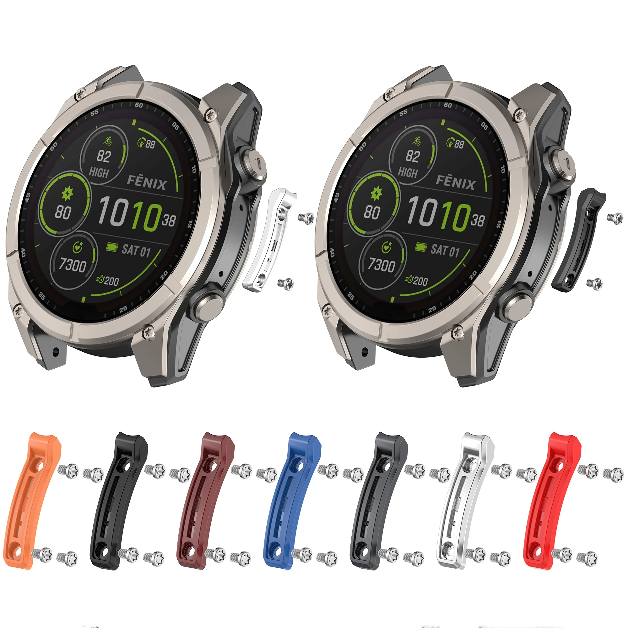 Enhanced Smartwatch Protective Metal Anti-Collision Strip