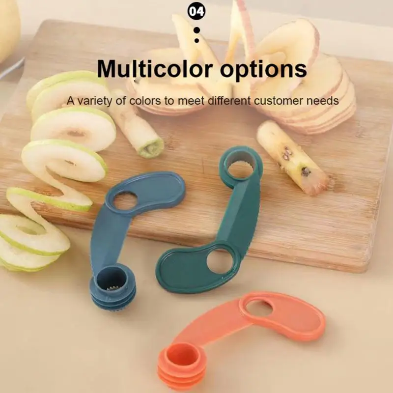 Manual Rotating Vegetable Cutter Cucumber Potato Carrot Vegetables Spiral Knife Apple Sydney Divider Curler Knife Kitchen Tools