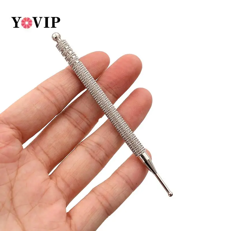 

Ear Massage Pen Stainless Steel Brass Copper Ear Massage Acupuncture Probe Acupoint Detecting Pen Probe Stick Massager 11cm/13cm