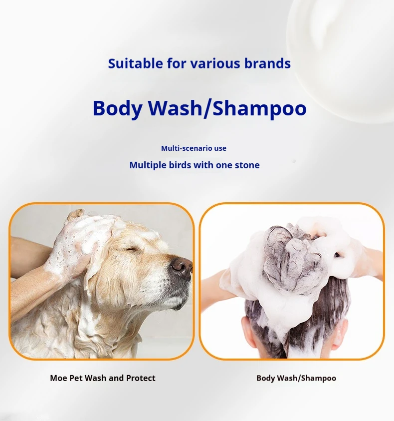 Automatic Dog Soap Dispenser - Wireless USB Pet Grooming Foam Sprayer