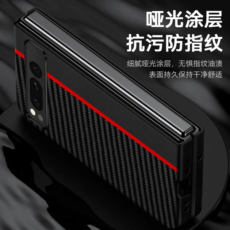 Kevlar Print Carbon Fiber Fashion Anti-Drop and Anti-Knock Case
