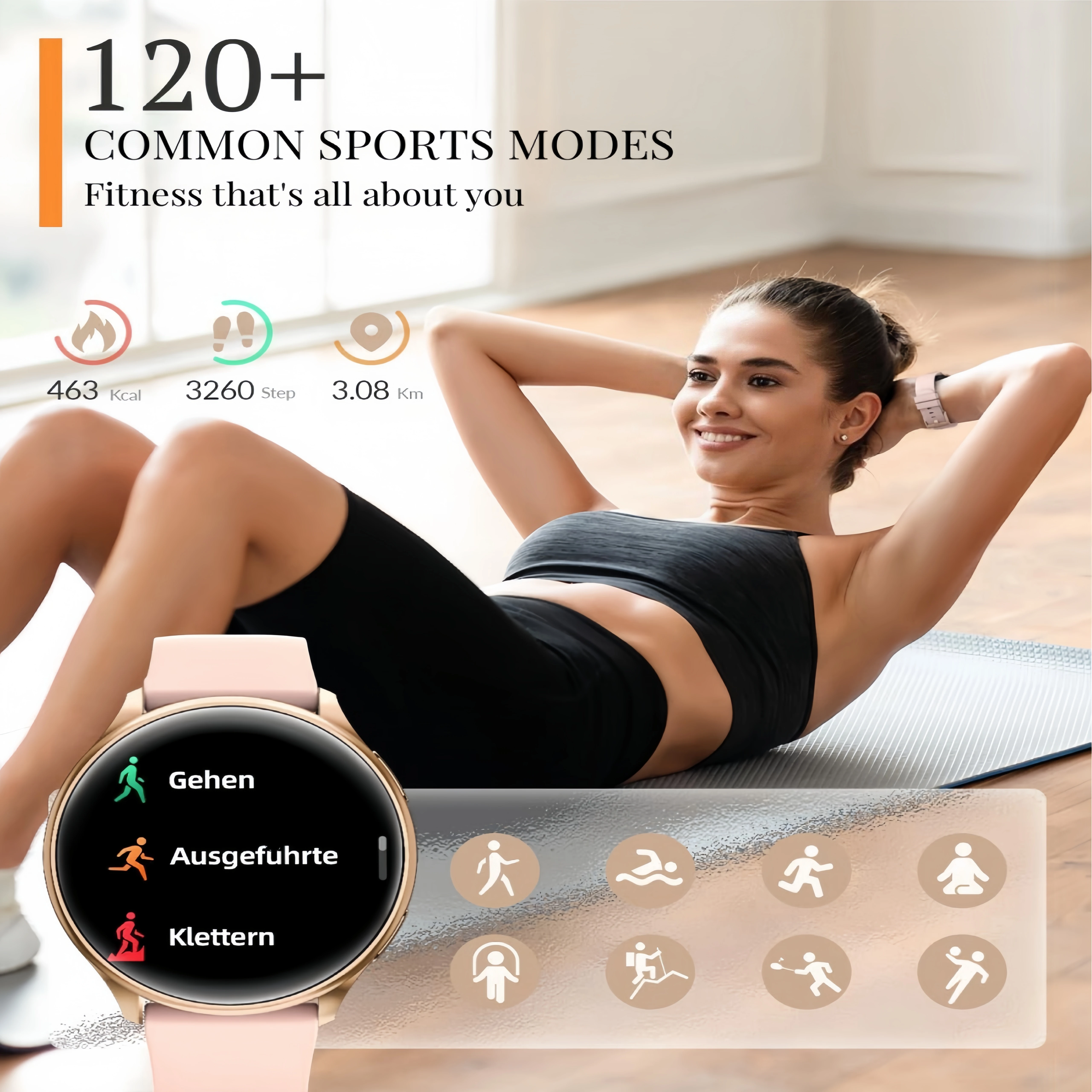 Little Meatball Smart Watch For Women, Smart Watch