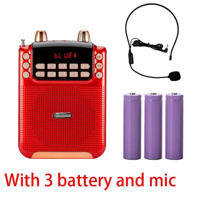 3 battery and mic