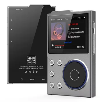 Lossless DSD MP3 Player High-quality Zinc Alloy TFT Display Screen Comes With 16GB Memory Card Up to 256GB Support 20 Languages 1