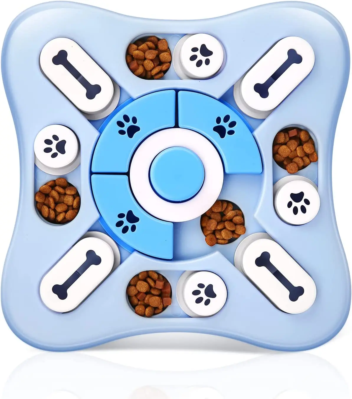 ATUBAN Dog Puzzle Toys,Dog Treat Puzzle,Dogs Food Puzzle Feeder Toys for IQ Training