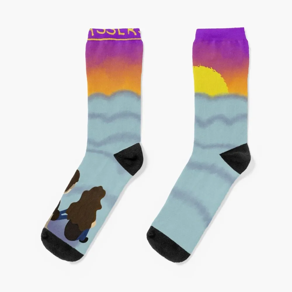 

Dream of Days Socks Christmas Climbing Run luxury Socks For Women Men's