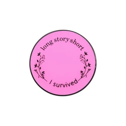 Pop Singer Music Album Enamel Pin - Creative Concert Ticket Brooch Lapel Badge Jewelry Gifts (MULTI)