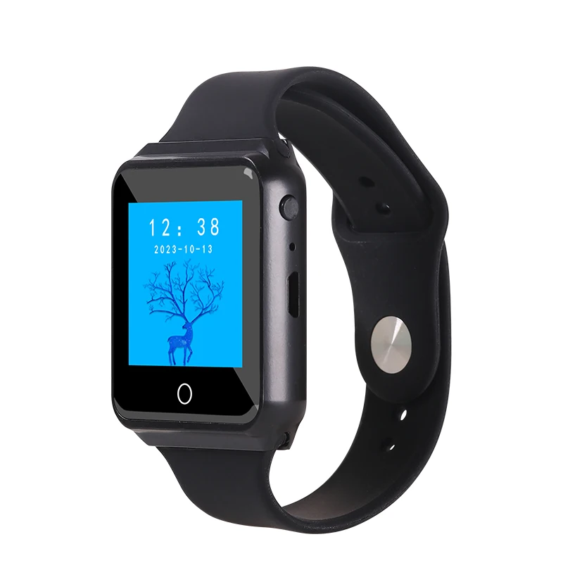 MP4 Player Bluetooth Metal Watch MP3 Music Player HiFi Audio Quality Bluetooth 5.0 Support TF card FM FM/e-book/pedometer Wristband