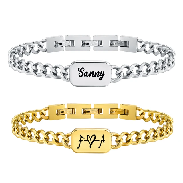 Spell It Out | Custom Gold Initial Bracelets by Jaimie Nicole Jewelry