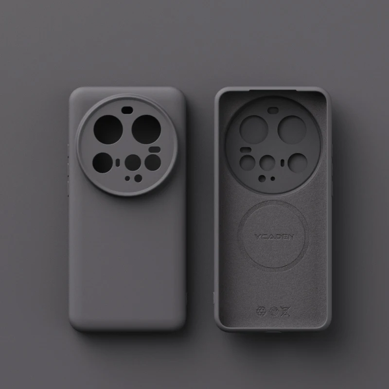 Magnetic MagSafe Solid Color Phone Case with Camera Protection