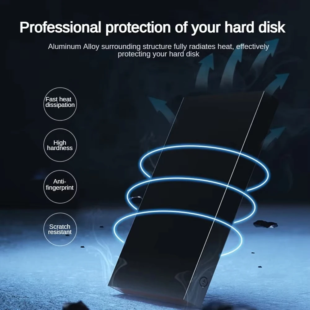 SSK HDD Enclosure 2.5 SATA to USB 3.0 Adapter Aluminum Hard Drive Case 5Gbps HDD Hard Drive Enclosure Support UASP PC Laptop
