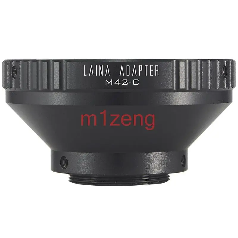 

M42-C Mount lens Adapter ring for M42 42mm screw mount lens to C Mount 16mm CCTV Film cinema camera
