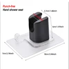 Baokemo Toilet Bidet Douche Sprayer Set ABS Handheld Self Cleaning Accessories with No Drilling Bracket G1/2 5