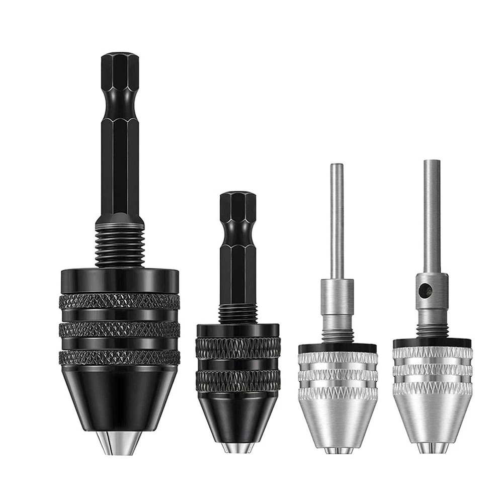 Drill Chuck Keyless Screwdriver Impact Driver Adaptor Electric Micro
