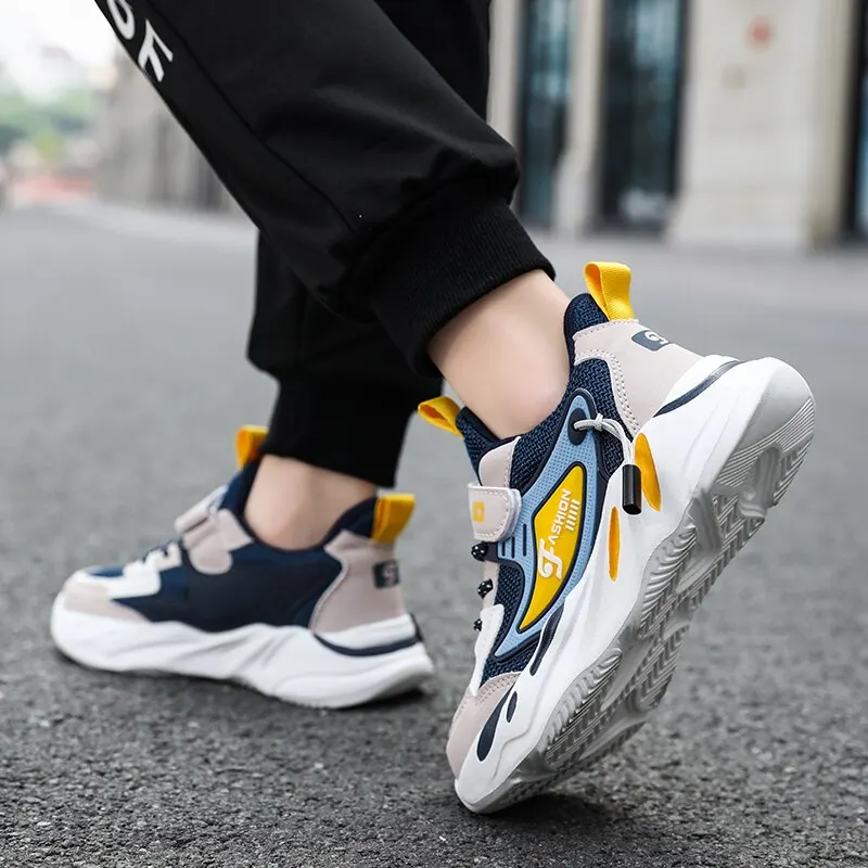 Kid Sneakers Walking Mesh Breathable Casual Shoes Sport Shoes For Boys Girl Lightweight Running kids shoes red sneakers shadow sneakers