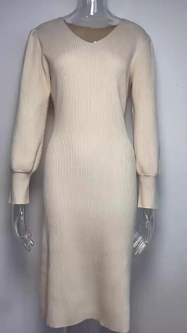 Платьевязаноеоблегающеее Вязаный комбинезон средней юбки