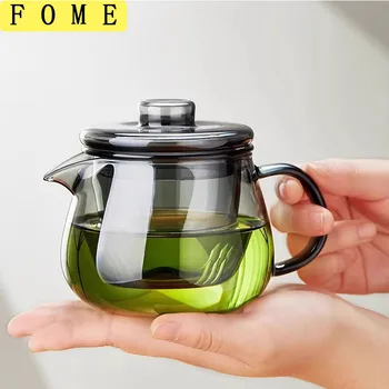 Borosilicate Glass Teapot with Infuser – Stovetop & Dishwasher Safe 1