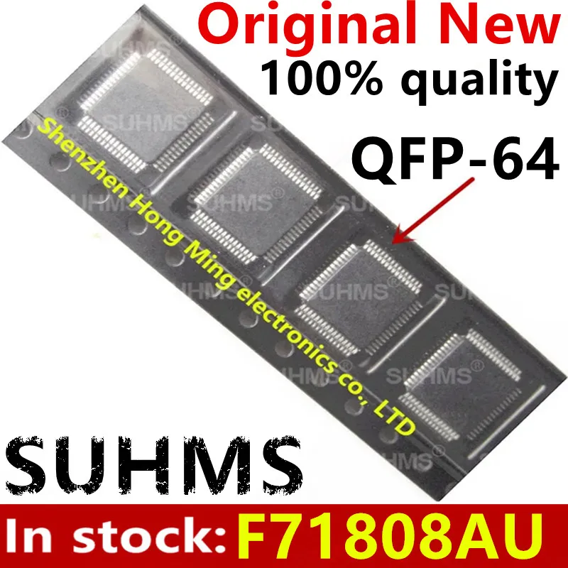 

(5 шт.) 100% Новинка F71808AU QFP-64 чипсет