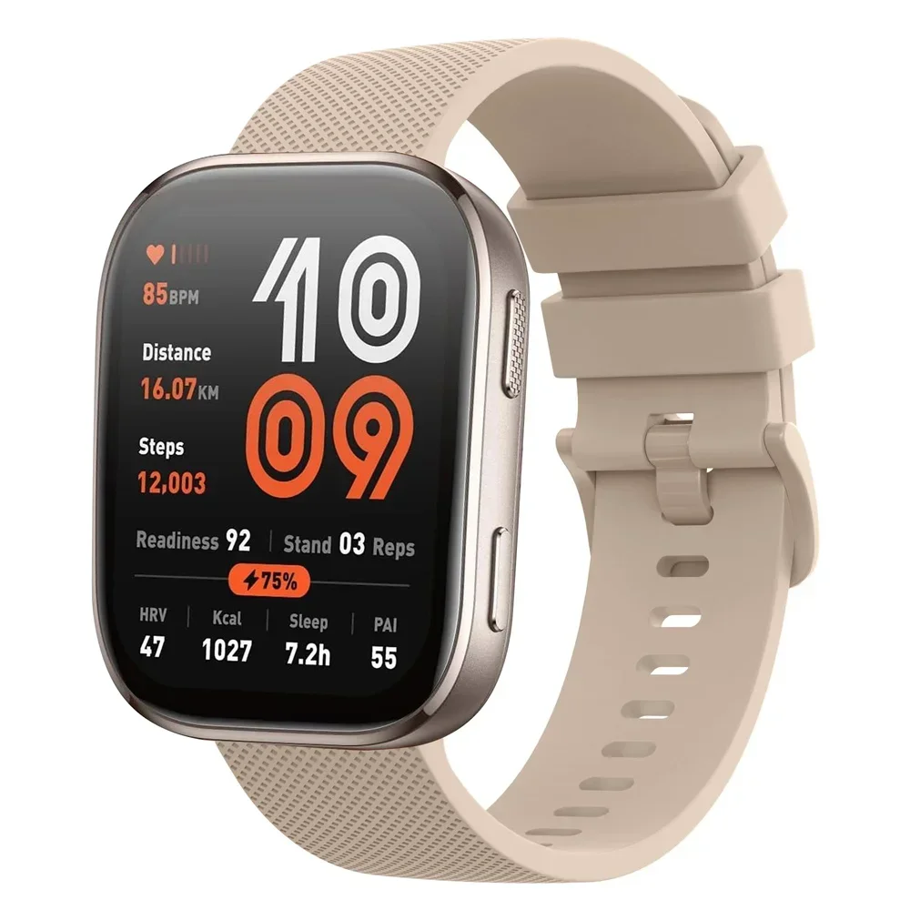 18mm/20mm/22mm Silikonbänder für Amazfit GTS 4/3/2/2e/4 Mini/GTR 4/3/3 Pro/2/2e Sportarmband Amazfit Bip 6-5-3/u/s/pro Band – Detail 12
