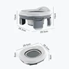 3 in 1 Travel Toilet Seat Foldable Children Potty with Bags Baby Pot Portable Silicone Baby Potty Training Toilet Seat for Kids 5