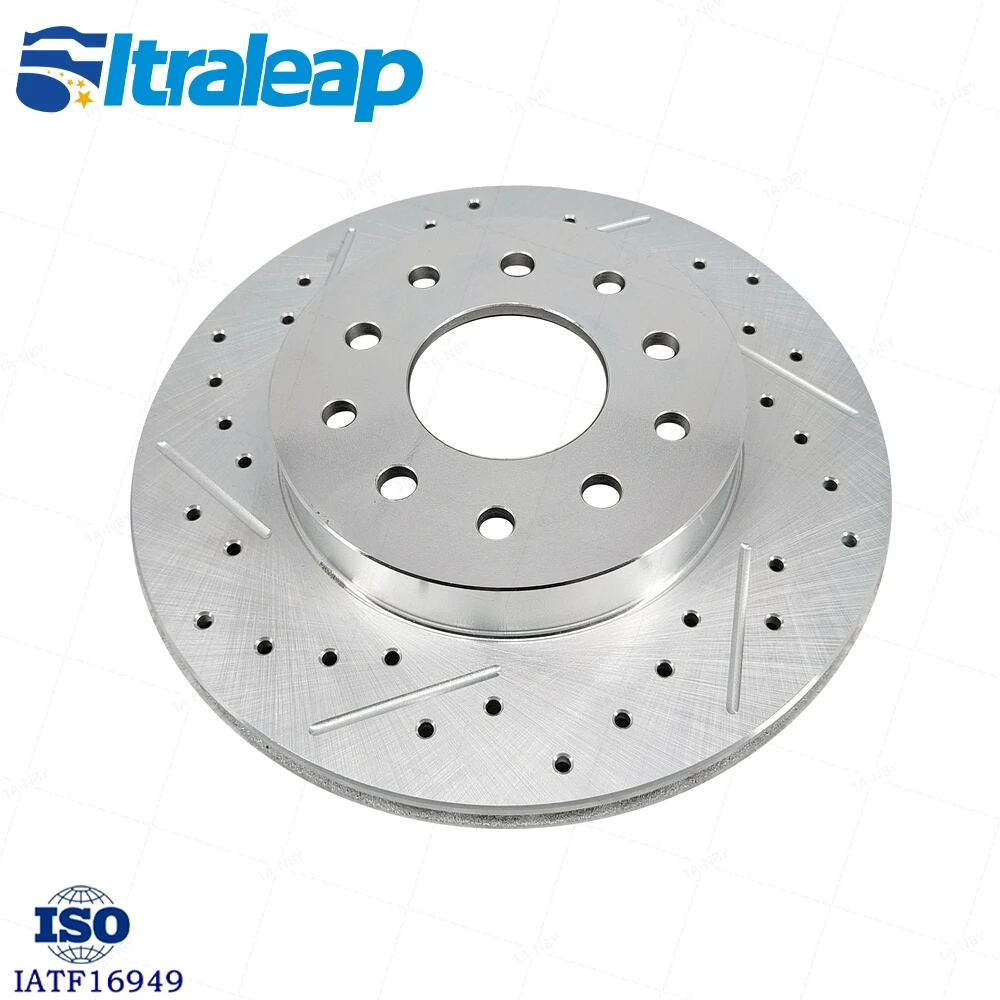 1978-1988 G 바디 카마로용 드릴드 로터 10볼트 리어 디스크 브레이크 변환 키트