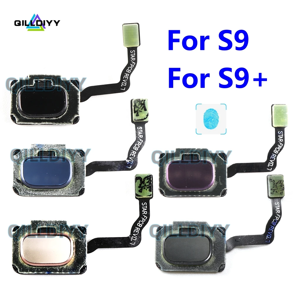 Cavo Flessibile Con Pulsante Sensore Di Impronte Digitali Originale Per Samsung Galaxy S9 S9 + S9 Plus Sm-G960 G965 G960F G965F Sostituzione Touch Id