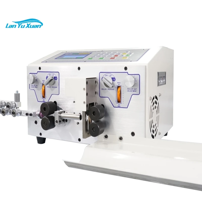 

SWT508MAX1-4/4S Peeling Stripping Cutting Machine For Computer Automatic Wire Strip Stripping Machine 0.2 to 25mm2 500W 4 Wheels