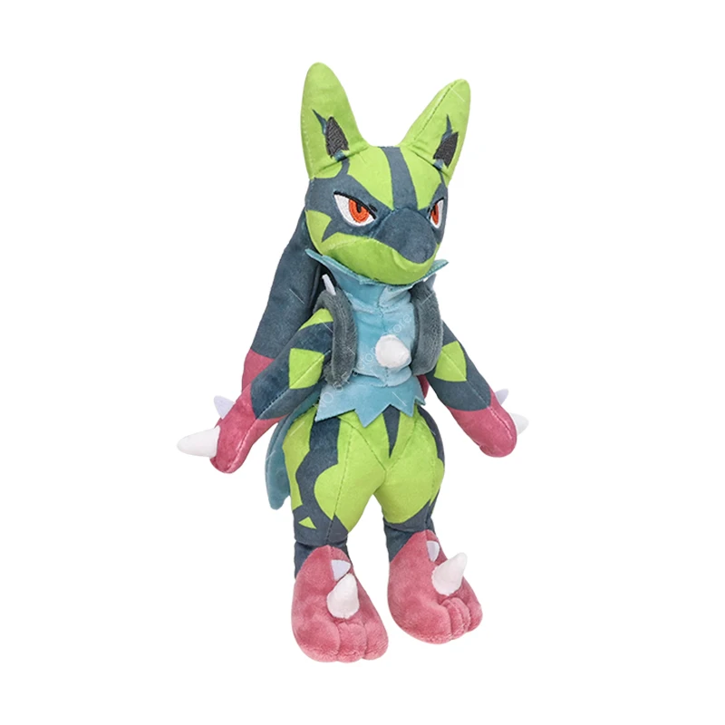 Pokemon Anime Kawaii Shiny Lucario Plüsch Puppe Cartoon Peluche Stofftier Cosplay Raum Dekoration Sammlung Kinder Geschenke – Detail 10