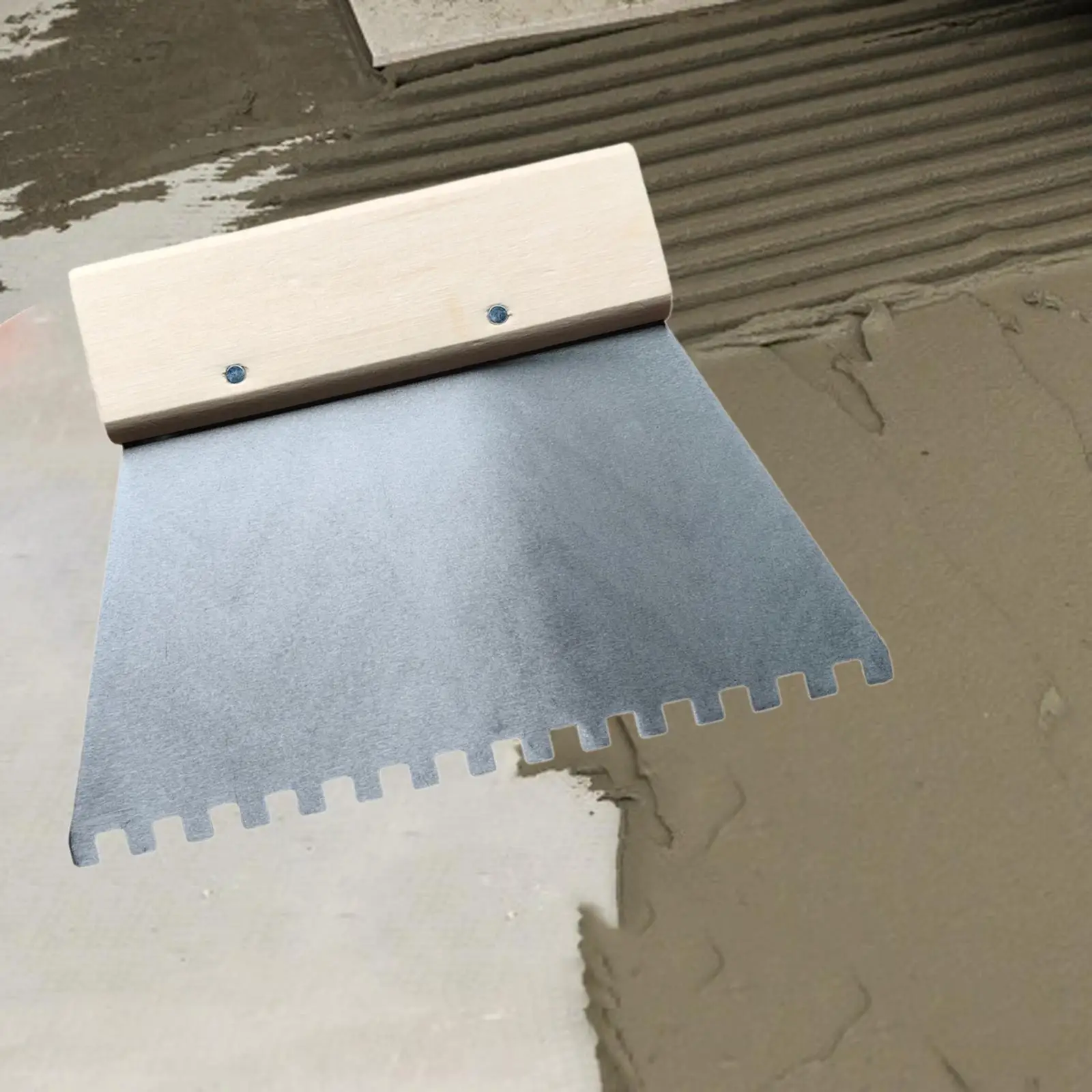 Tile Trowel Concrete Spatula Steel Trowel Putty Notched Spreader Grout Spreading Tools Wall Cement Drywall plastering trowel grout trowel concrete trowel