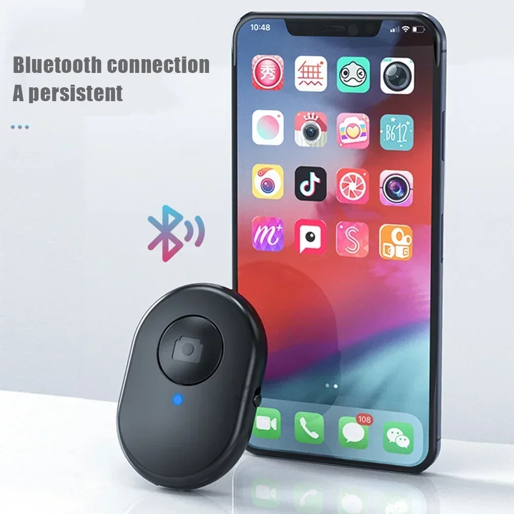 Bluetooth Fingertip Video Controller Short Video Page Flipping Device Mobile Phone Wireless Ring Remote Control Camera