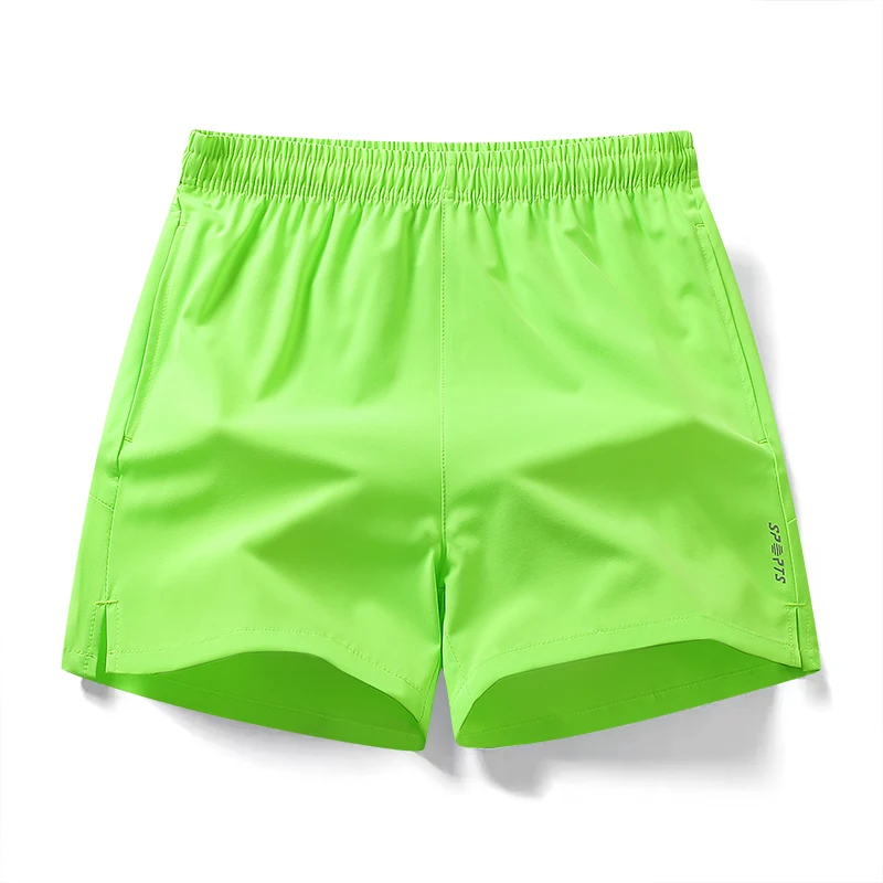 

Fashion Hot Sale Men Sports Shorts Breathable Quick Drying Beach Pants Outdoor All-match Casual Shorts Solid Color Multicolor