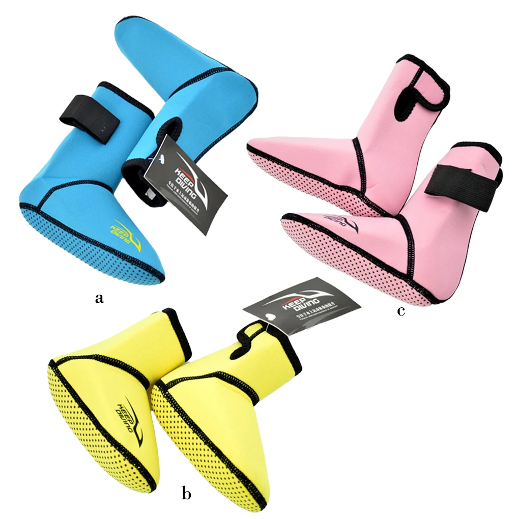 Keep Diving DS-102 Boys Girls Dive Socks Anti-slip Shoes Underwater 3mm neoprene non slip adult keep warm diving socks beach wetsuit shoes scuba surfing spearfishing snorkeling bathing swim socks