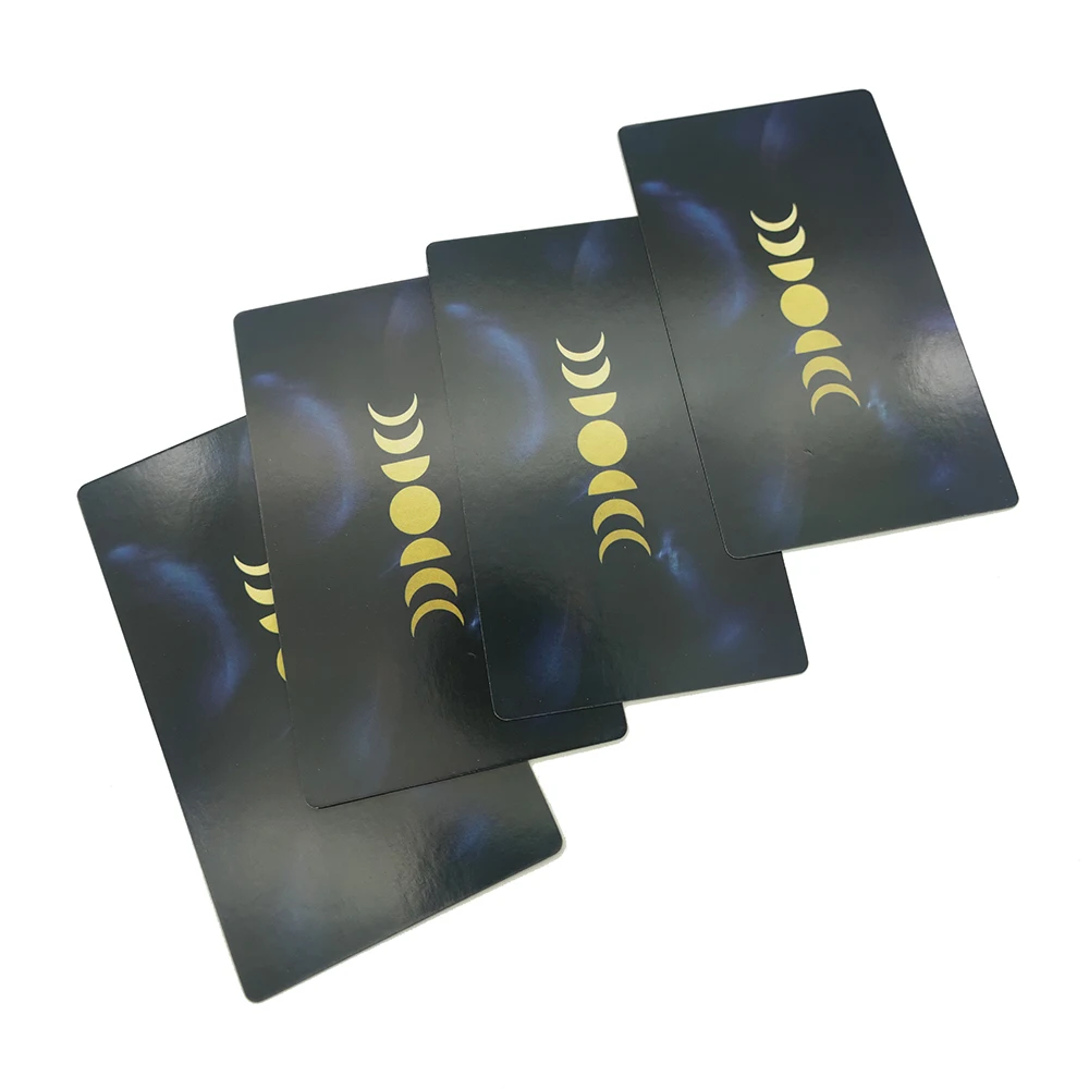 12×7CM THE LUCINE TAROT MIDNIGHT EDITION for Beginners with Guide Book 6