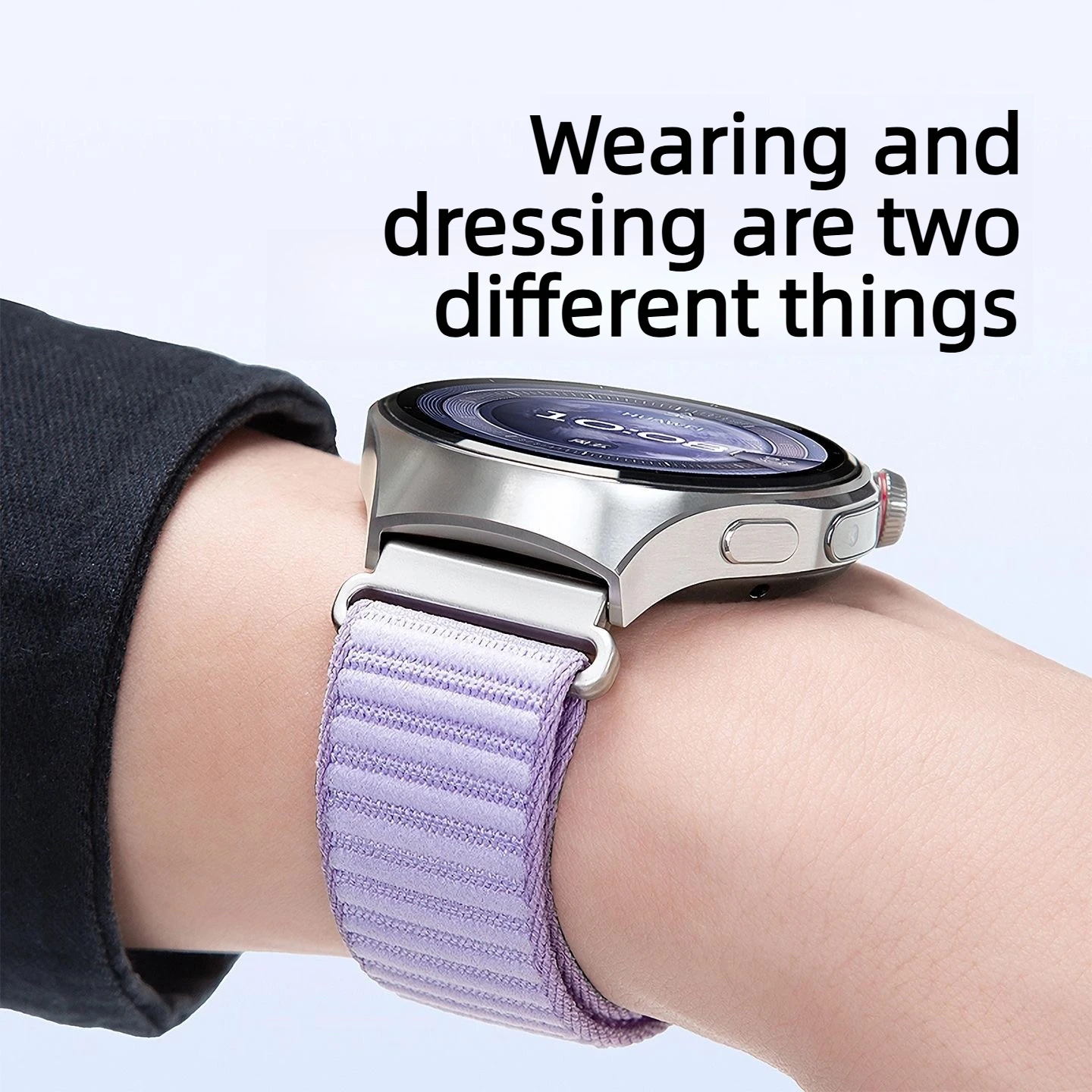 Versatile Nylon Strap Bracelet - Available in 18mm, 20mm, and 22mm