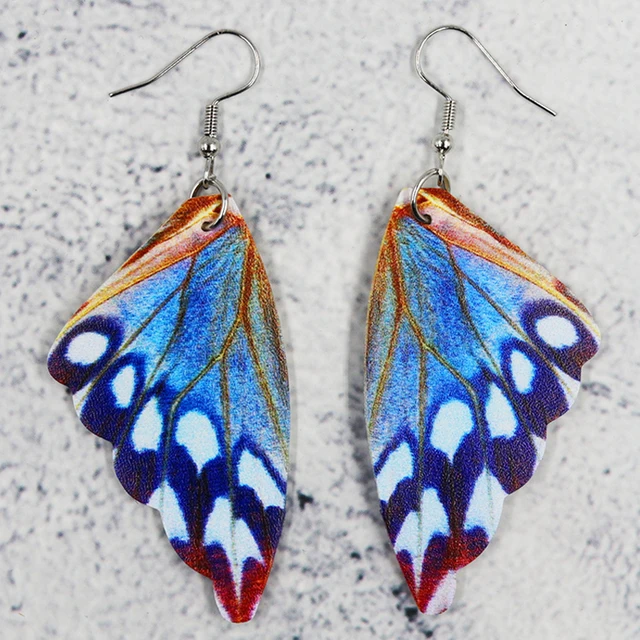 DIY Butterfly/Fairy Wing Earrings Tutorial - YouTube