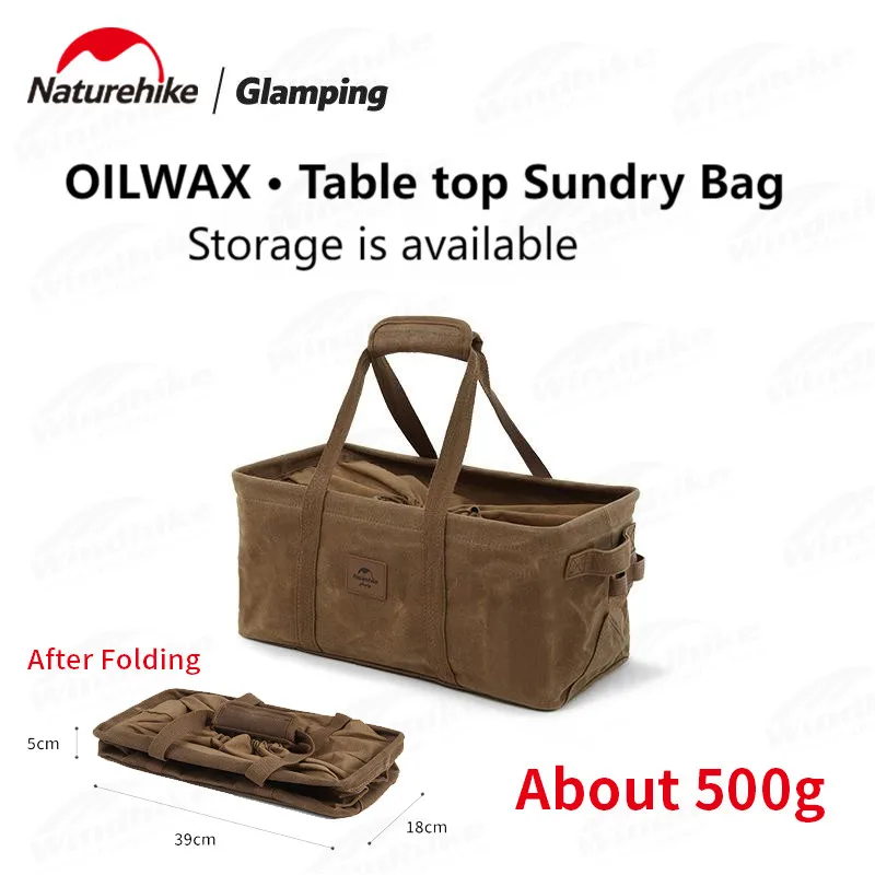 

Naturehike OW03Camping оборудование сумка для хранения Портативный Сверхлегкий 500 г Аксессуары для палаток складная сумка 16A Водонепроницаемая Холщовая Сумка