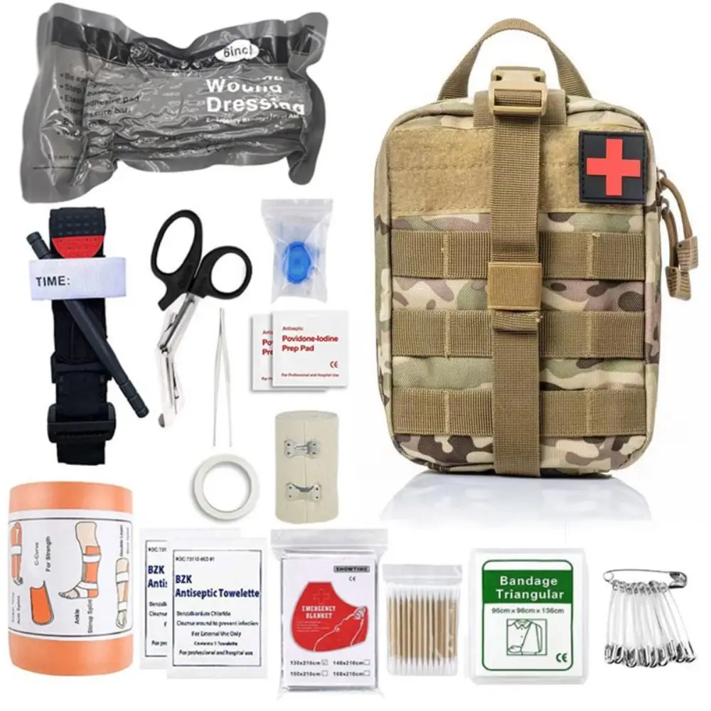 

Waist Pack Aid Supplies Multi-function Emergency Kit BattleForge Tactical Medical Bags Medical Bag Survival Tools Aid Kit